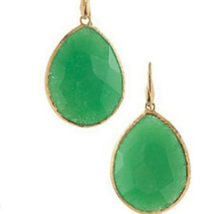 Serenity stone drop earrings